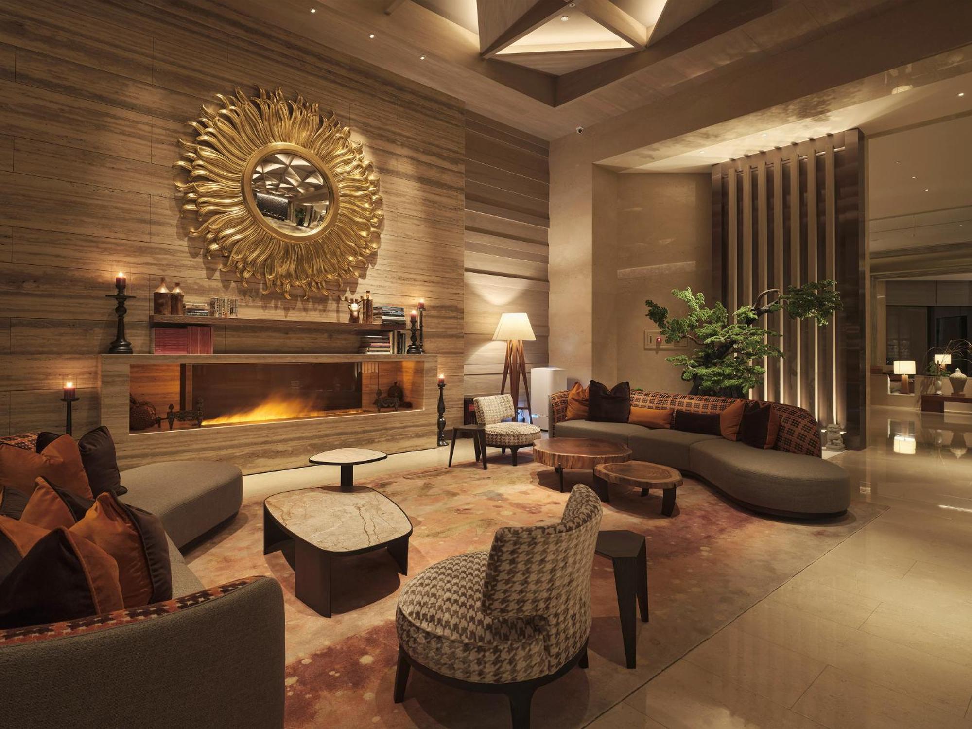 Fleur De Chine Hotel Yuchi Exterior photo The lobby of the Ritz-Carlton, Dubai
