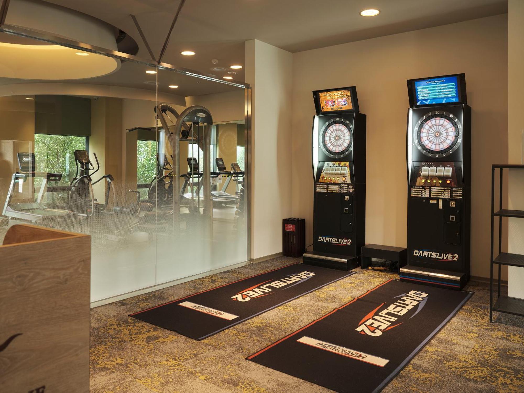 Fleur De Chine Hotel Yuchi Exterior photo A pair of electronic dartboard machines