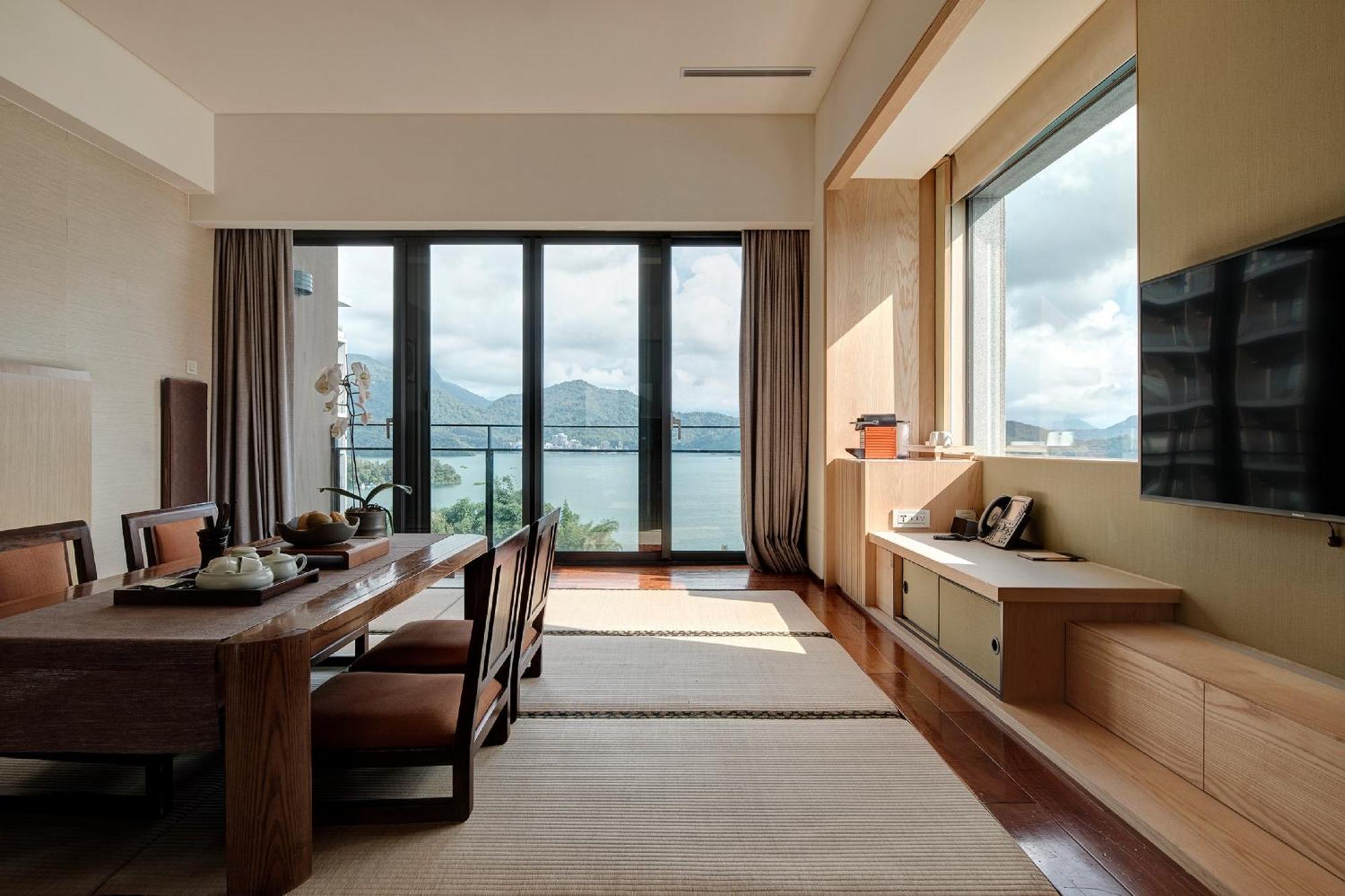 Fleur De Chine Hotel Yuchi Room photo Interior of a suite at The Lily